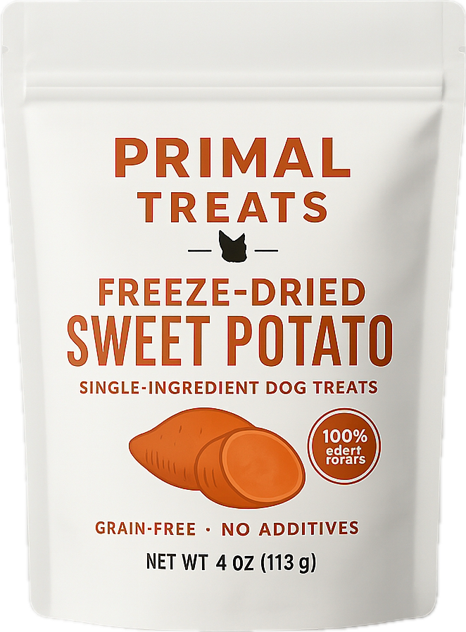 Freeze-Dried Organic Sweet Potato Treats